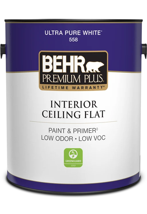 BEHR PREMIUM PLUS Interior Ceiling Flat Paint & Primer
