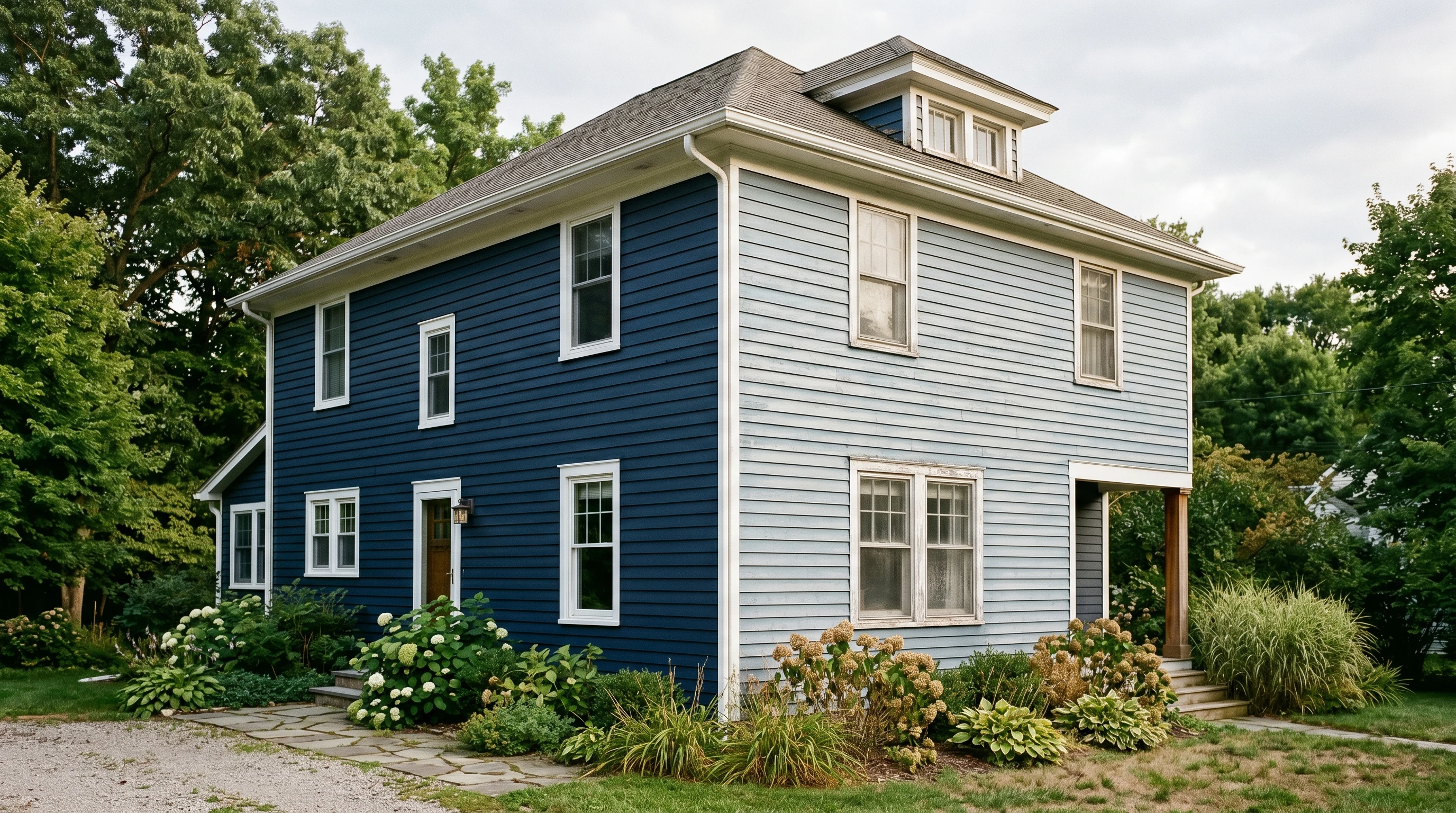 Exterior Paint Fading and Chalking — Why South Walls Lose Color First and How to Fix It