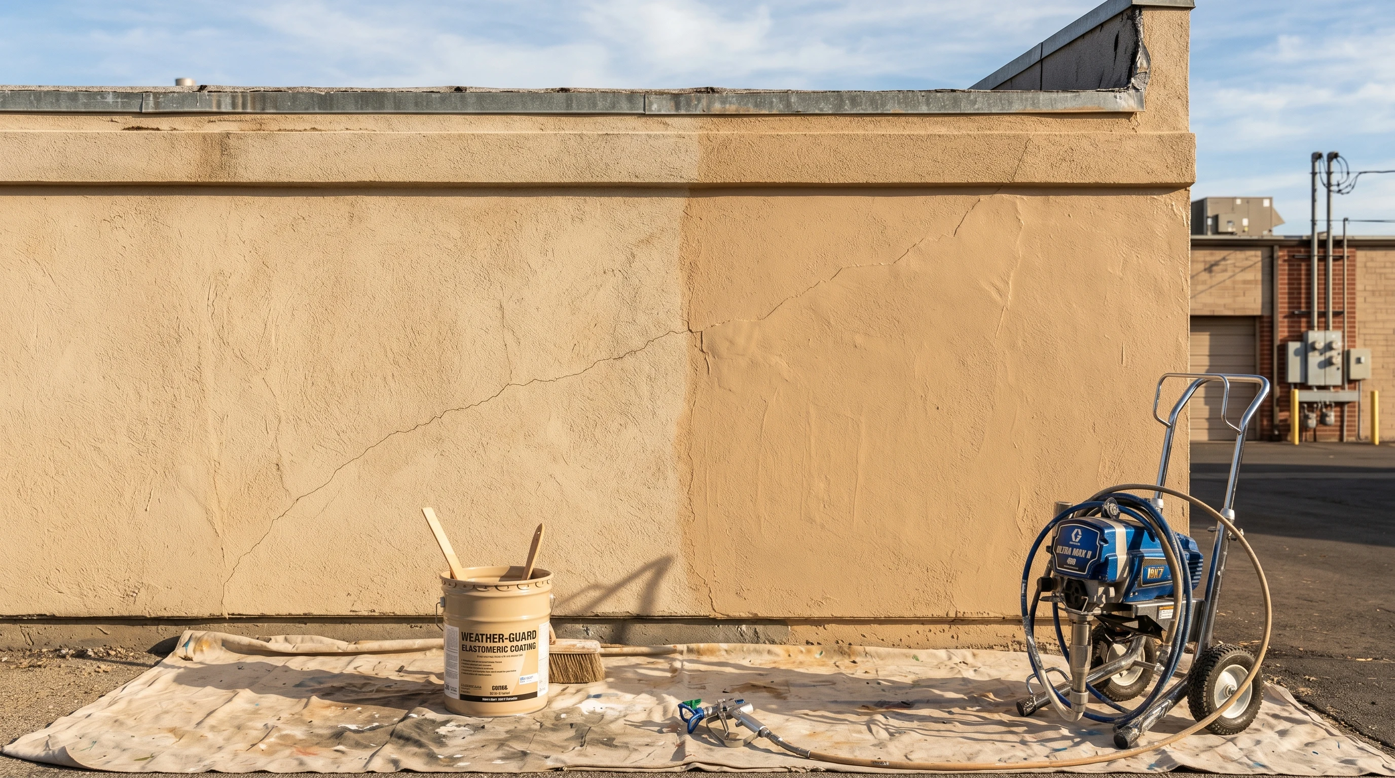 What Is Elastomeric Paint? High-Build, Crack-Bridging Coatings, Explained