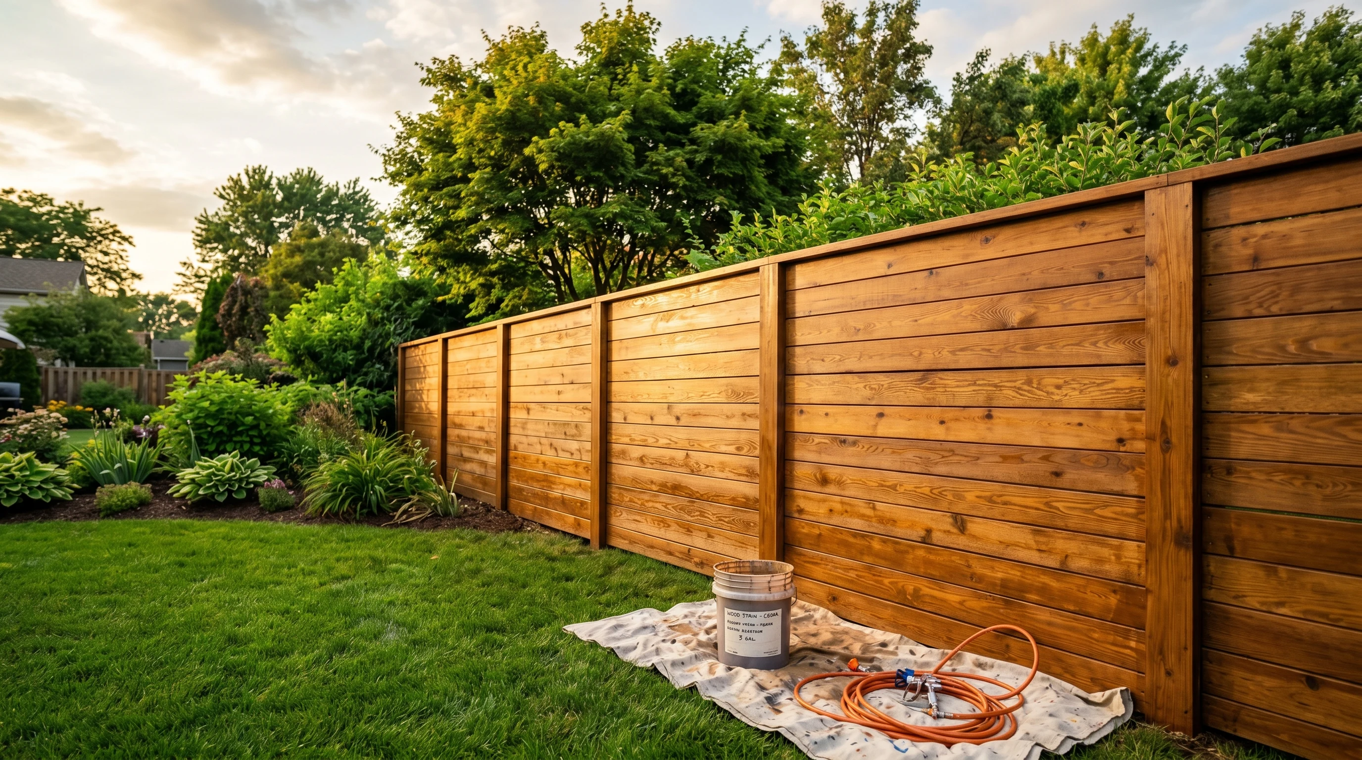 How to Paint or Stain a Fence (Honest Answer: Stain Wins)