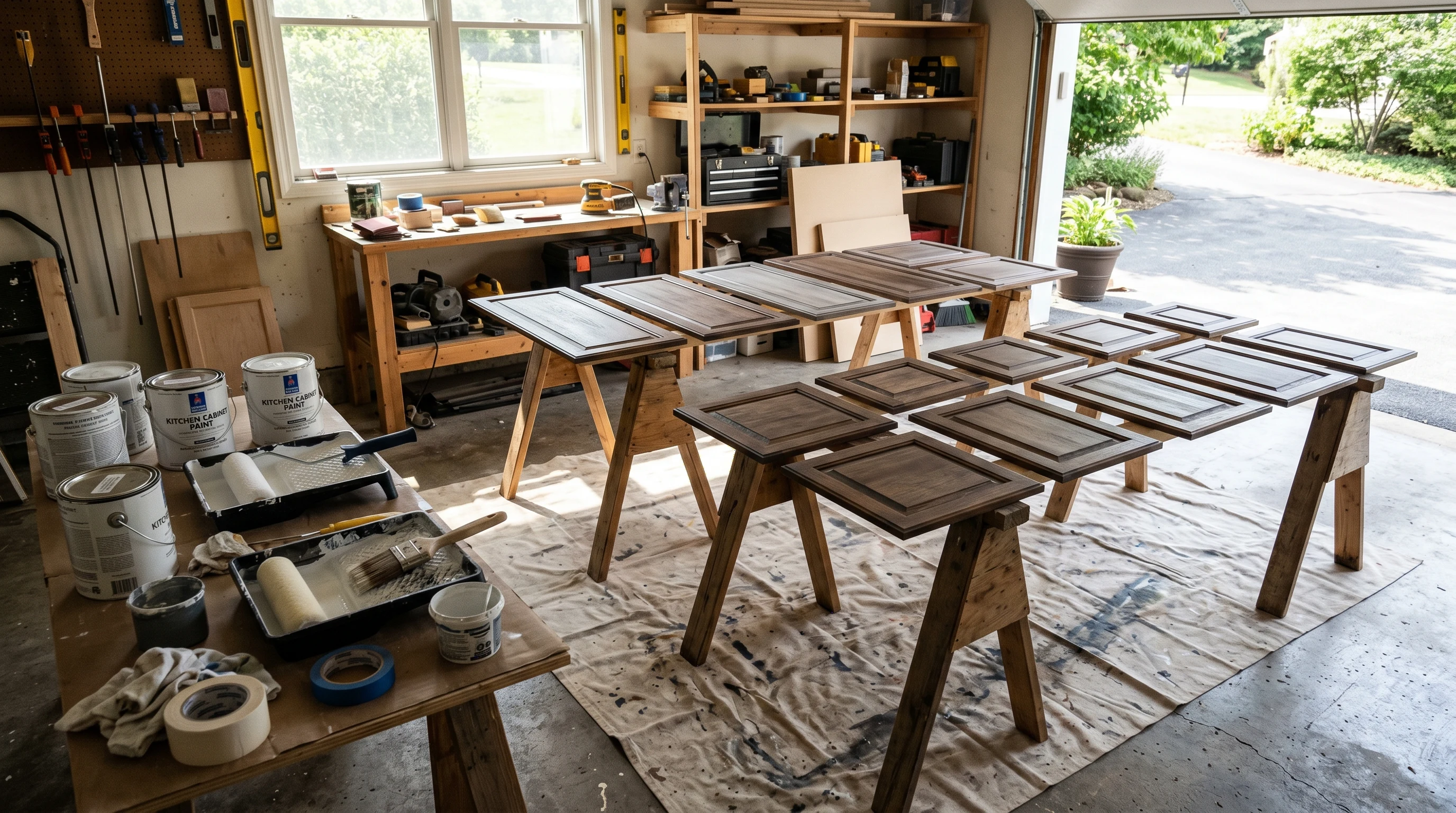 How to Paint Kitchen Cabinets (Without Hiring Anyone)